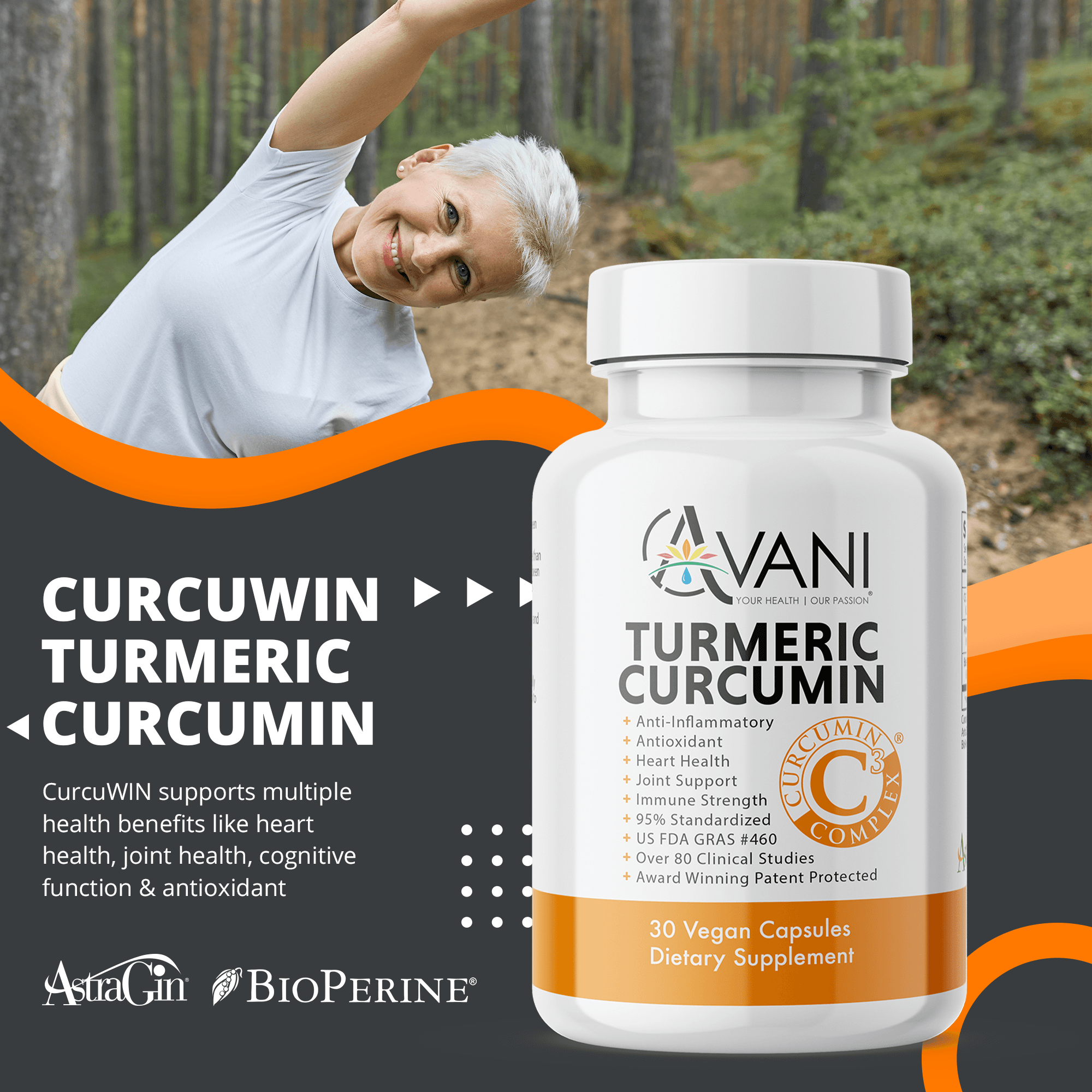 C3 Curcumin Complex® Award-Winning Ingredient Profile - Avani Wellness