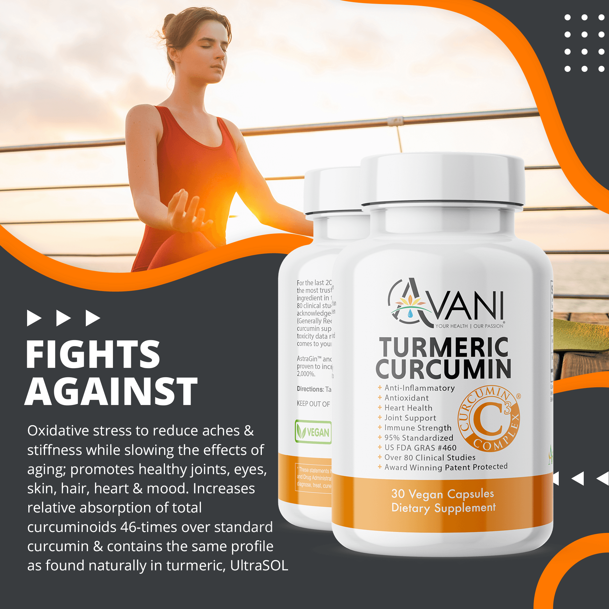 C3 Curcumin Complex® Award-Winning Ingredient Profile - Avani Wellness