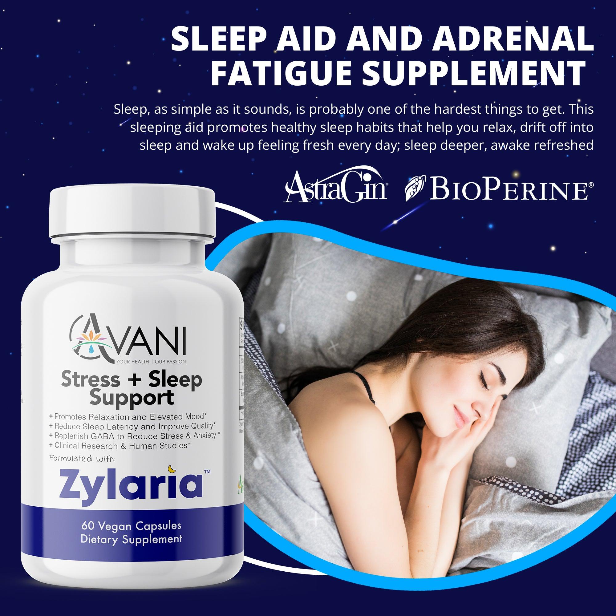 Zylaria® Stress + Sleep Support - Avani Wellness