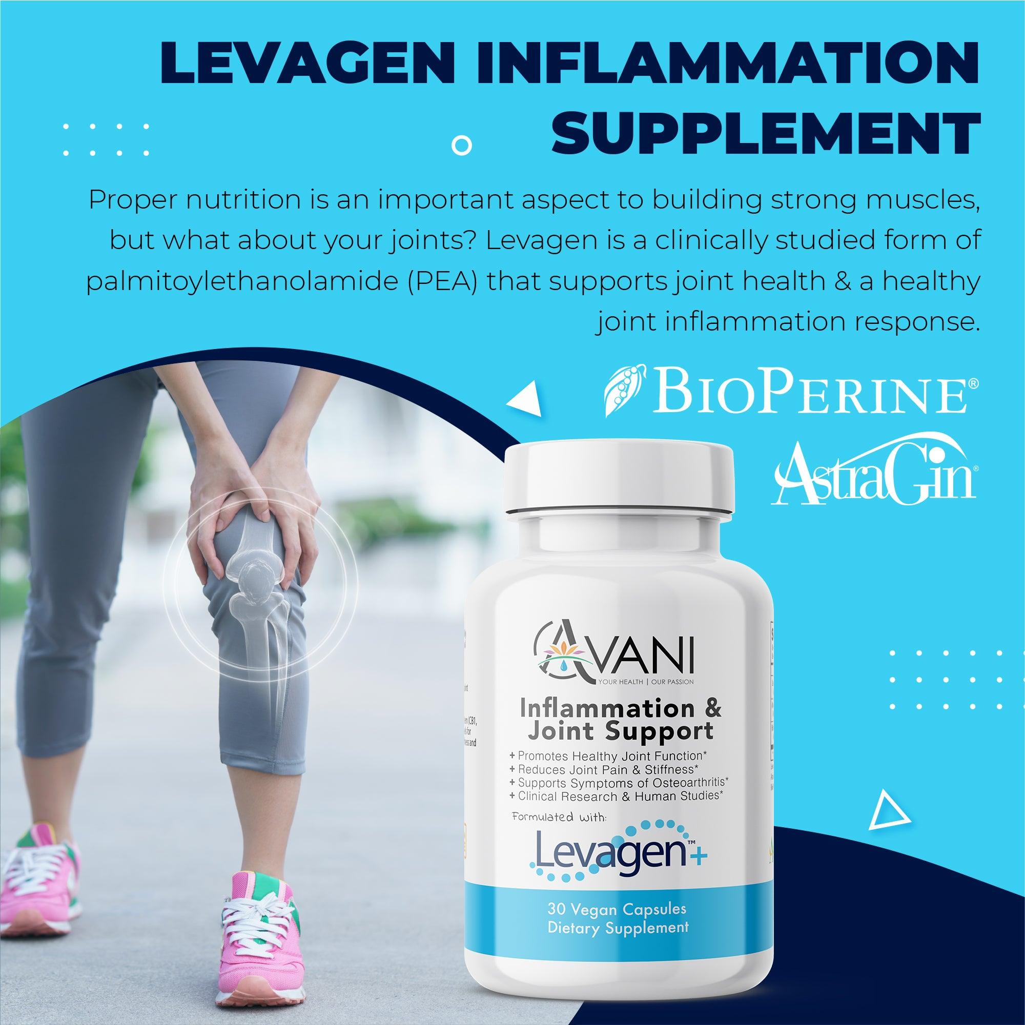 Levagen+® Inflammation + Joint Support - Avani Wellness