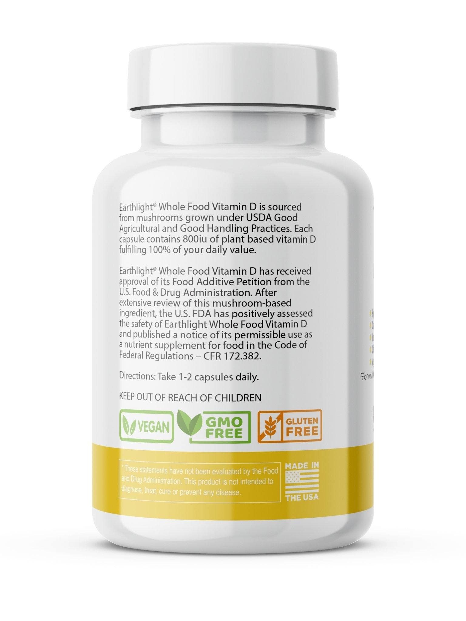 Earthlight® Plant Based Vitamin D - Avani Wellness
