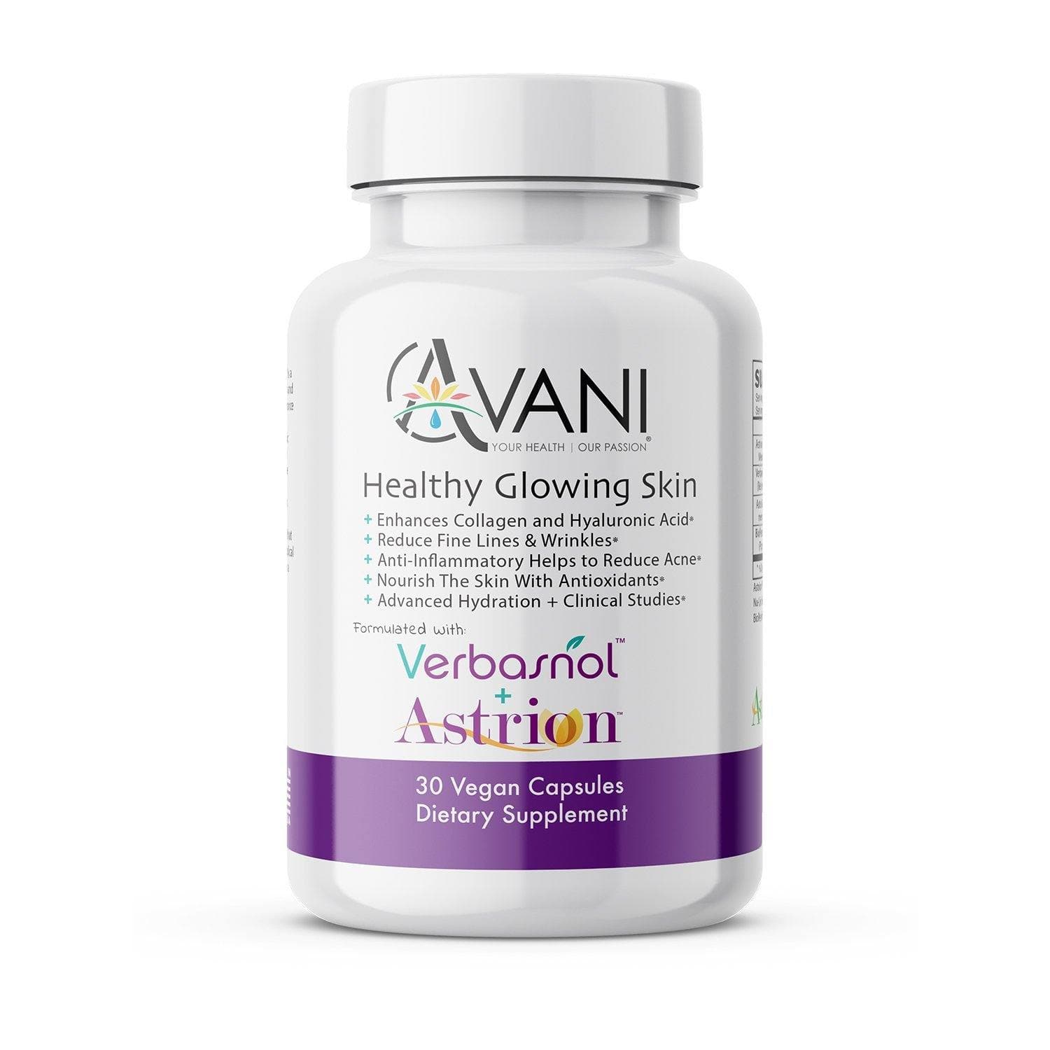 Glowing Skin with Astrion® + Verbasnol® - Avani Wellness